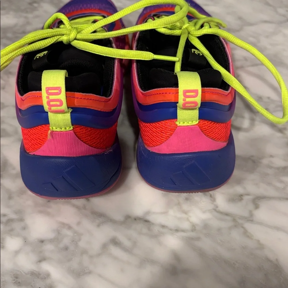 Adidas Black and Neon Don Issue 6, 9M, NO BOX